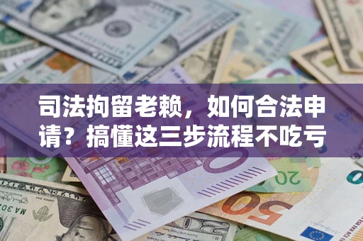 武汉司法拘留老赖，如何合法申请？搞懂这三步流程不吃亏！