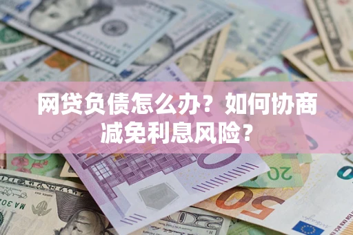 武汉网贷负债怎么办？如何协商减免利息风险？