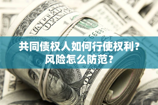 武汉共同债权人如何行使权利？风险怎么防范？