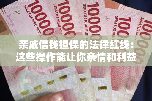 武汉亲戚借钱担保的法律红线：这些操作能让你亲情和利益两不误