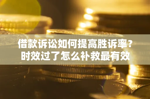 武汉借款诉讼如何提高胜诉率？时效过了怎么补救最有效