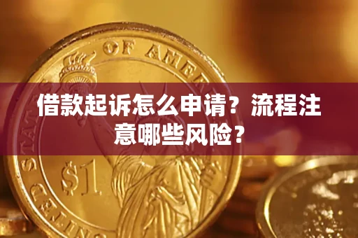 武汉借款起诉怎么申请？流程注意哪些风险？