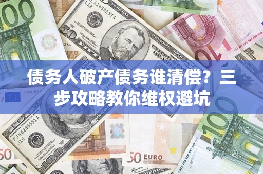 武汉债务人破产债务谁清偿?三步攻略教你维权避坑 武汉债务人破产债务谁清偿?三步攻略教你维权避坑
